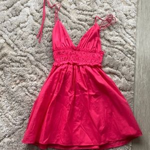 Hot pink zara dress! Brand new with tags